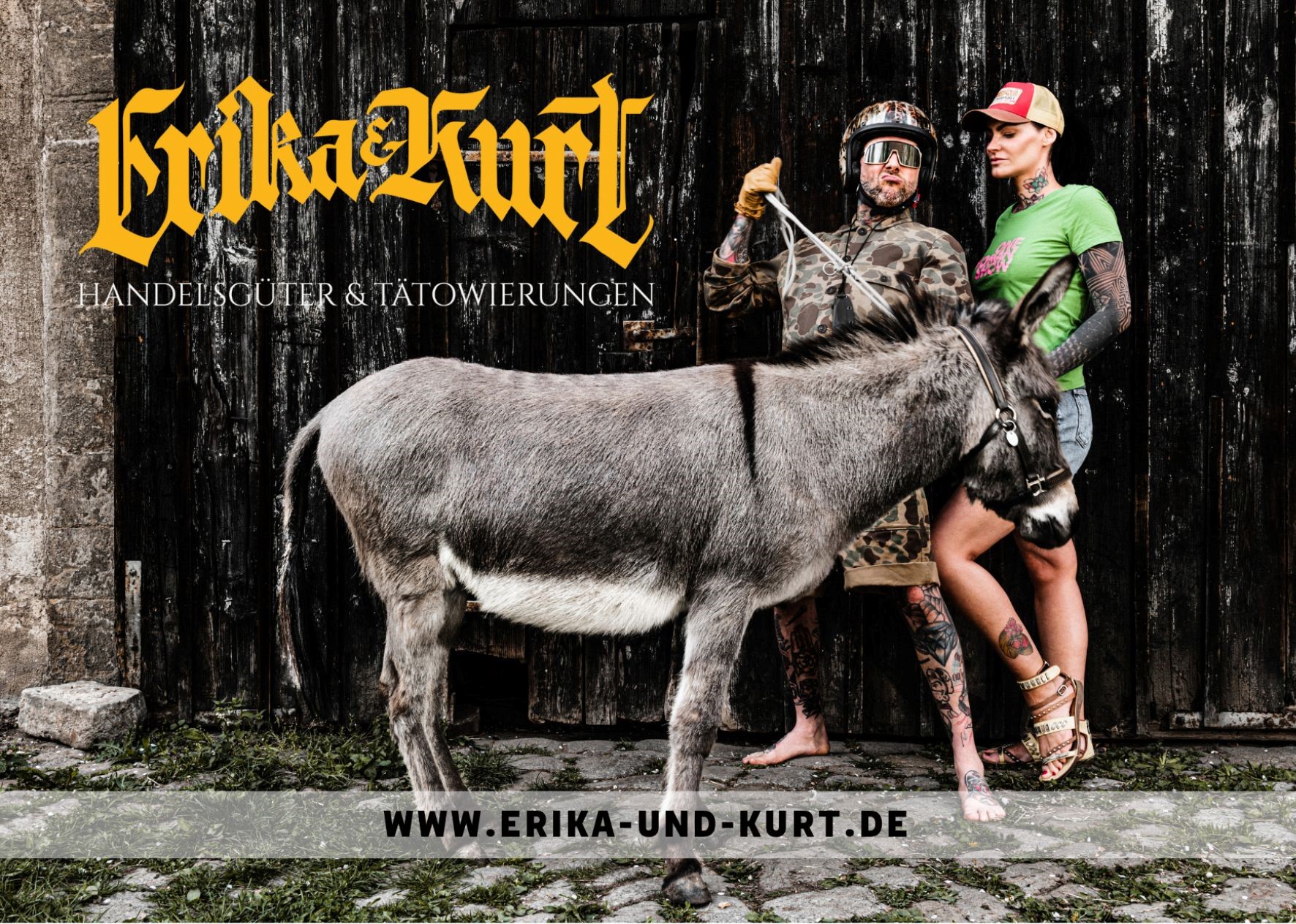 Tattoo Gutschein das perfekte Geschenk Erika & Kurt Tätowierungen