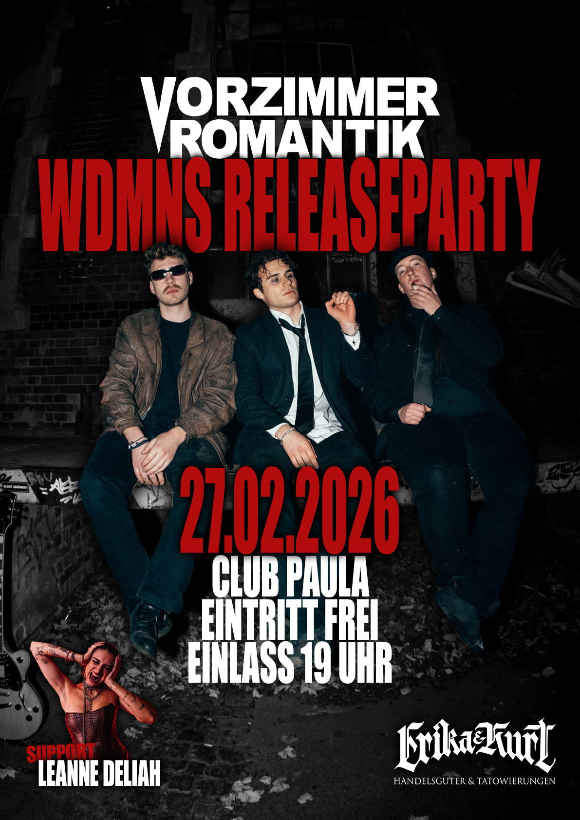 Album Release Party – VORZIMMER ROMANTIK